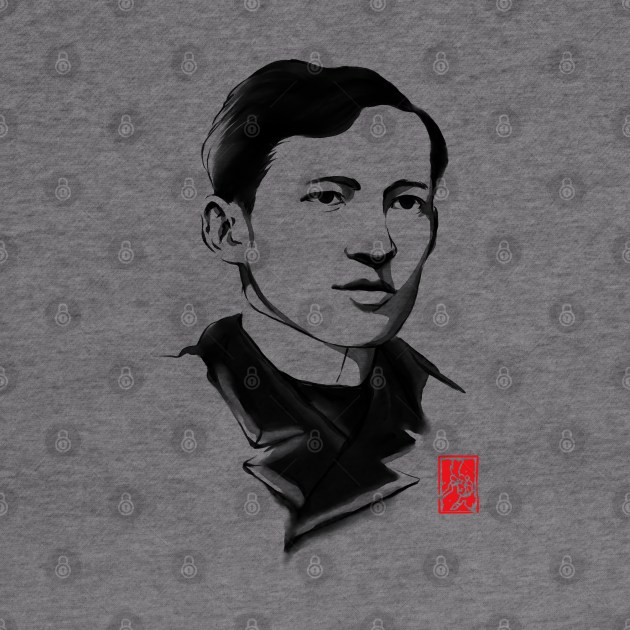 Sumi-e Series - Pinoy Hero - Jose Rizal by pinoytee